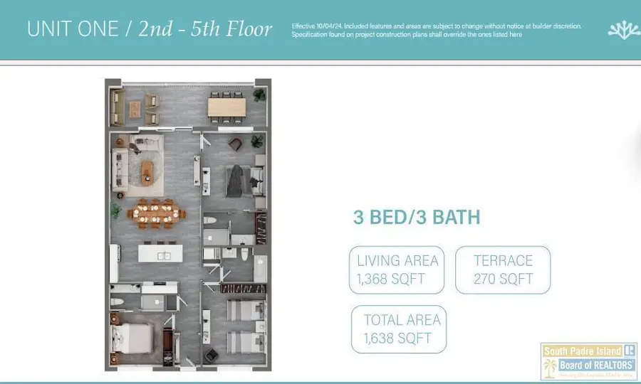 200 W Wharf St. #303, South Padre Island, TX 78597 - #3