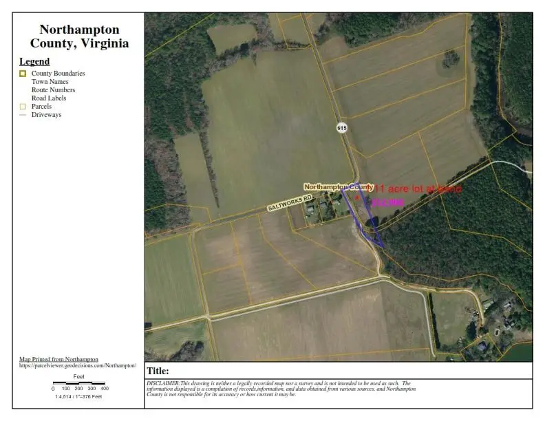 Lot B Saltworks Rd, Exmore, VA 23350 - #2