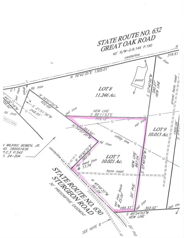 0 Sturgeon Road, Dolphin, VA 23843