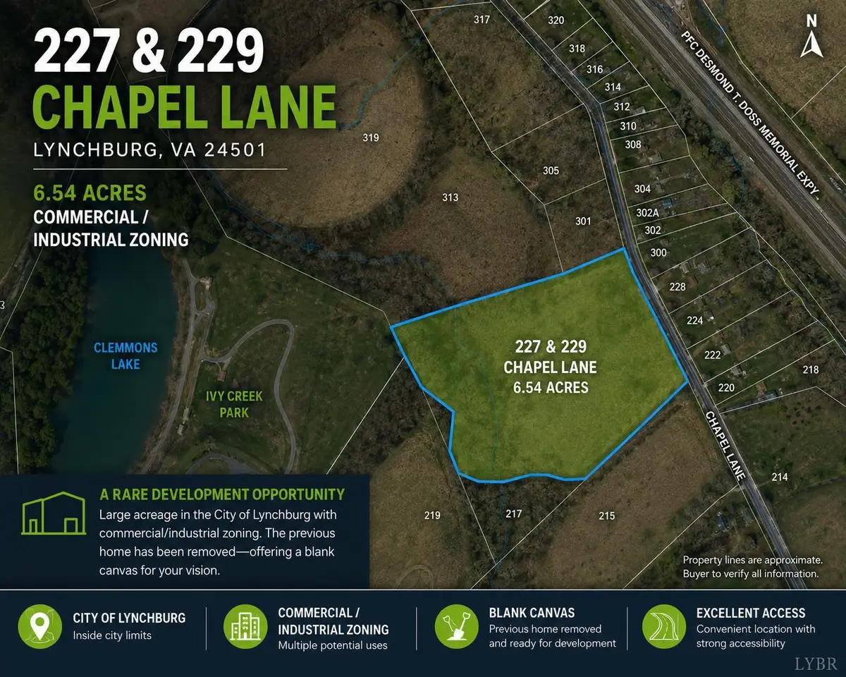 227 Chapel Lane, Lynchburg, VA 24501 - #1