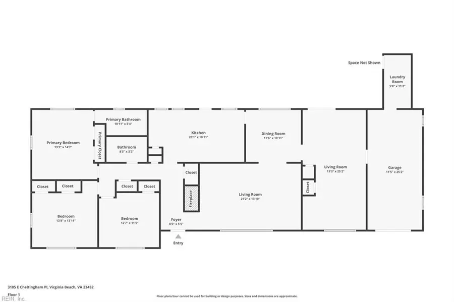 3105 E Cheltingham Place, Virginia Beach, VA 23452 - #3