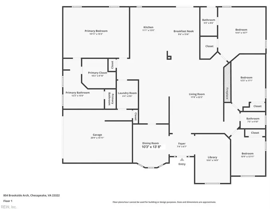 804 Brookside Arch, Chesapeake, VA 23322 - #3