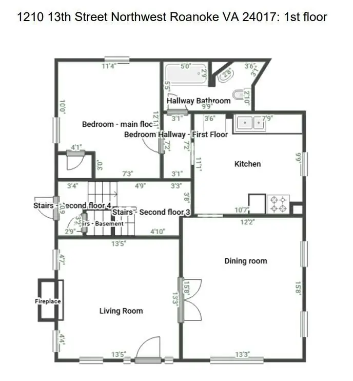 1210 13th St Nw, Roanoke, VA 24017 - #2