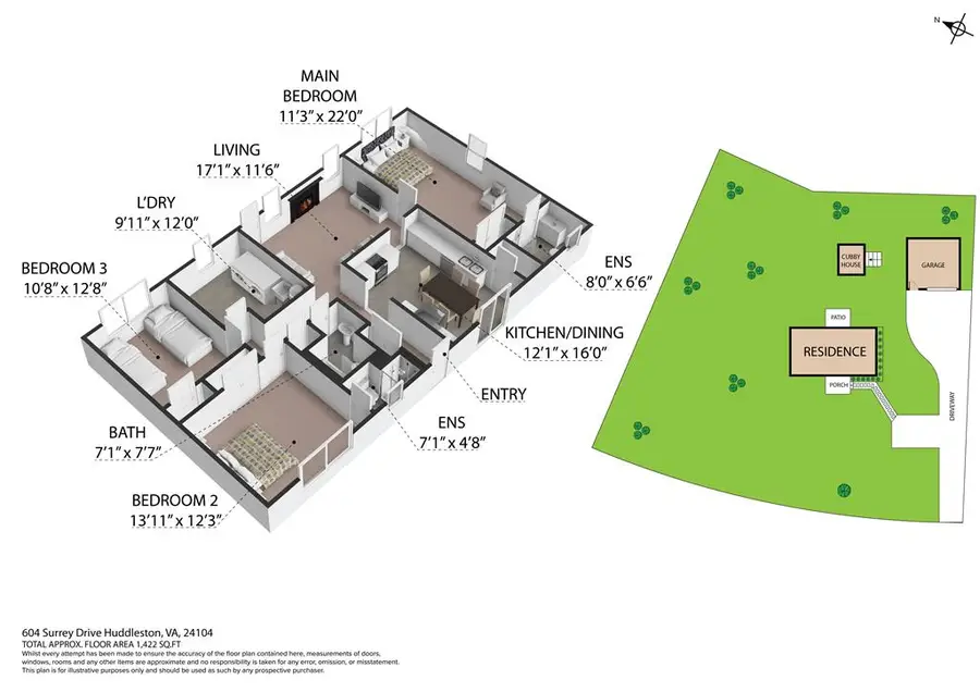 604 Surrey Dr., Huddleston, VA 24104 - Image #3