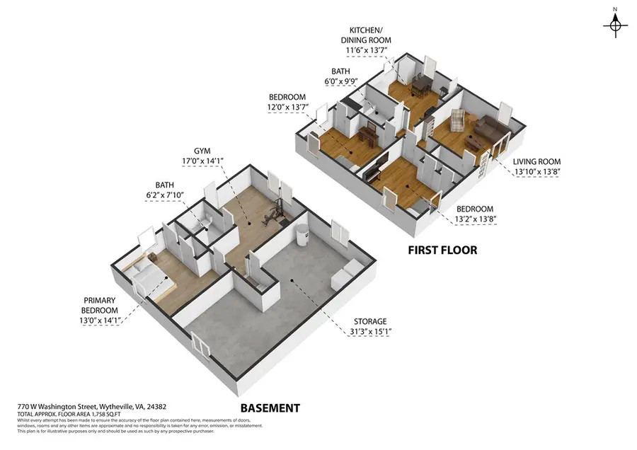 770 Washington St, Wytheville, VA 24382 - #2