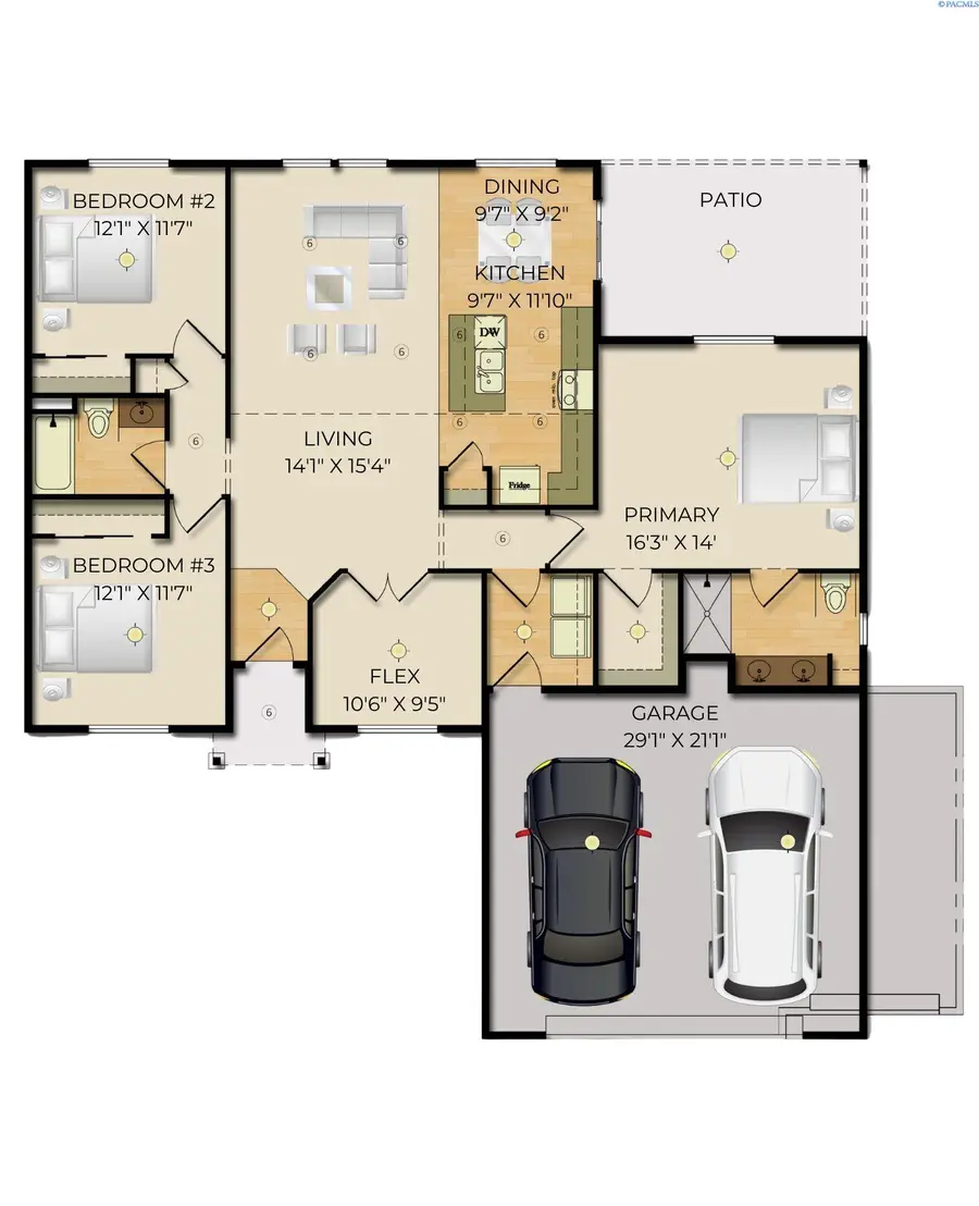 10021 Redbud Dr. (phase 1 Lot 19), Pasco, WA 99301 - Image #2