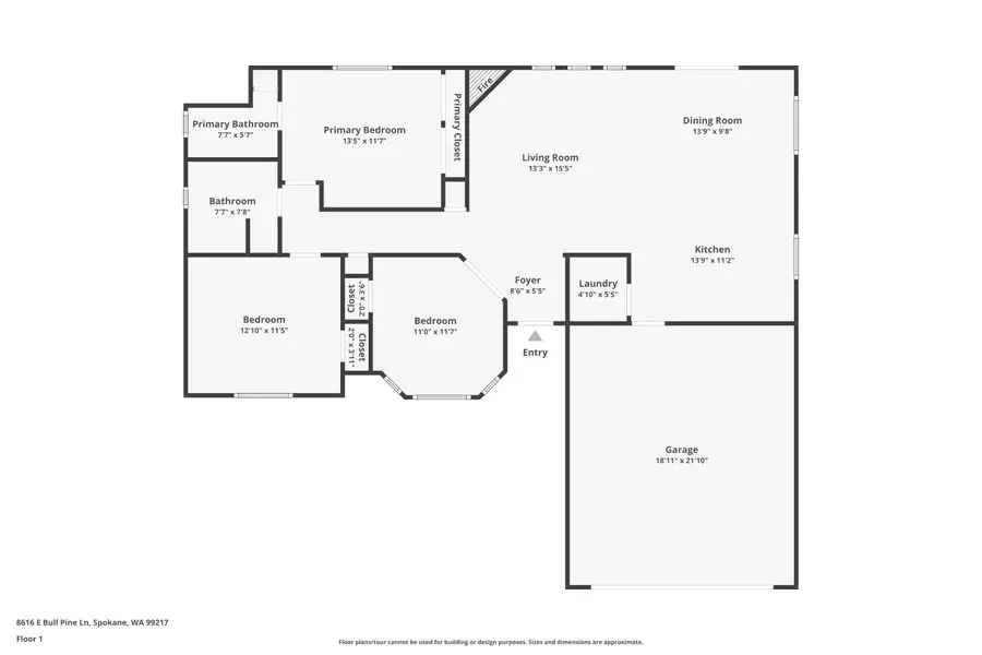 8616 E Bull Pine Ln, Spokane, WA 99217 - Image #2