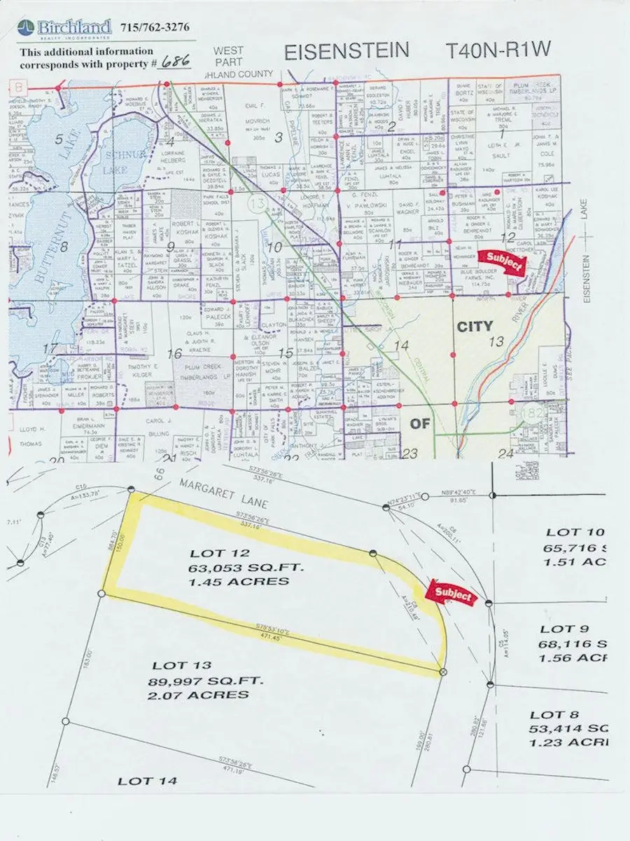 4th Add. Margaret Ln #Lot 12, Park Falls, WI 54552 - Image #3
