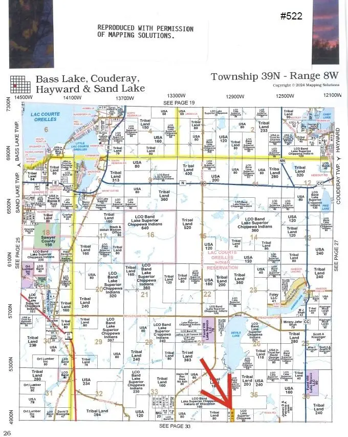 Off Borrie Rd #10Acres, Couderay, WI 54828 - #3