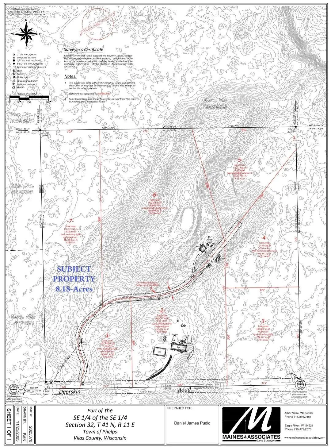 Off Deerskin Rd #7, Eagle River, WI 54521 - #1