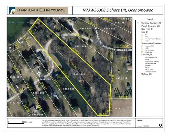 N73W36308 S Shore Dr, Oconomowoc, WI 53066