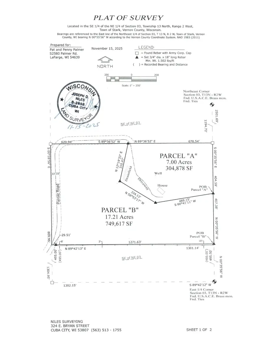 0 Palmer Rd, Stark, WI 54639 - Image #2