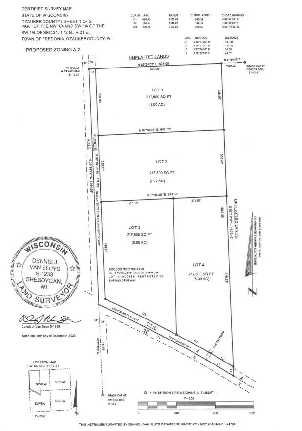 Lt4 Highway H, Fredonia, WI 53021 - Image #1