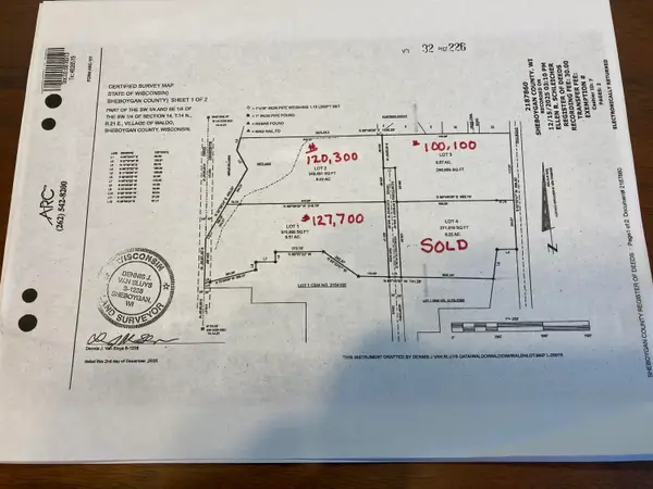 Lt3 Mowtown Dr, Waldo, WI 53093