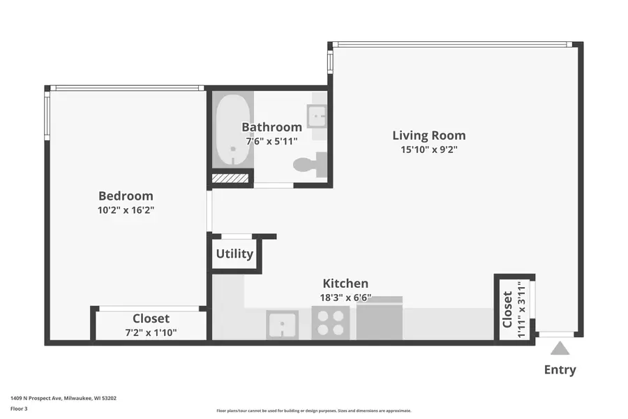 1409 N Prospect Ave, Milwaukee, WI 53202 - #3