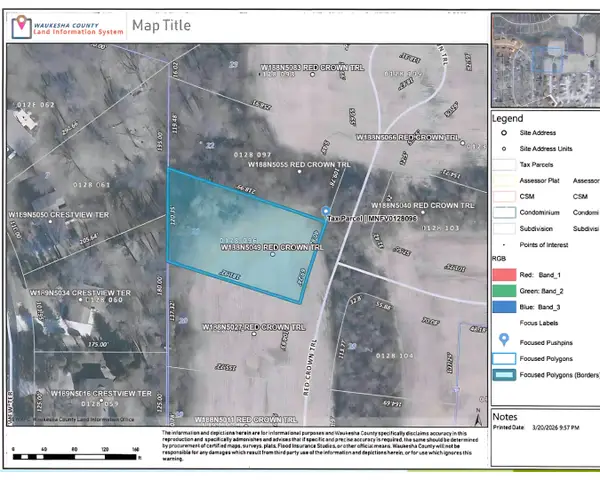 W188N5049 Red Crown Trl, Menomonee Falls, WI 53051