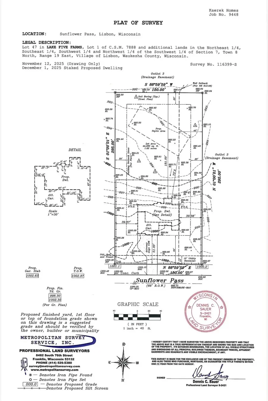 N81 W27685 Sunflower Pass, Lisbon, WI 53072 - #3