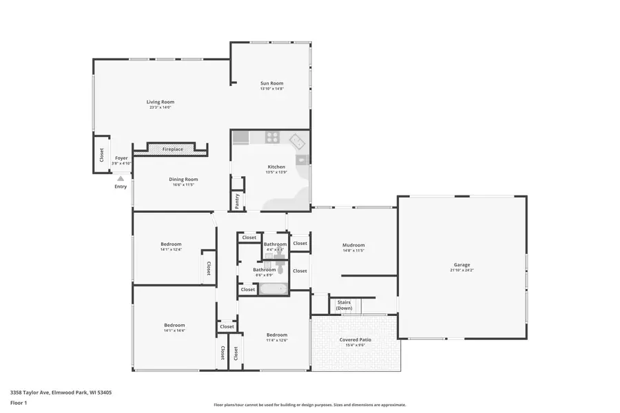 3358 Taylor Ave, Elmwood Park, WI 53405 - #2