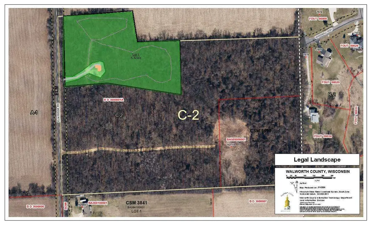 Lt1 Elm Ridge Rd, Darien, WI 53114 - #1