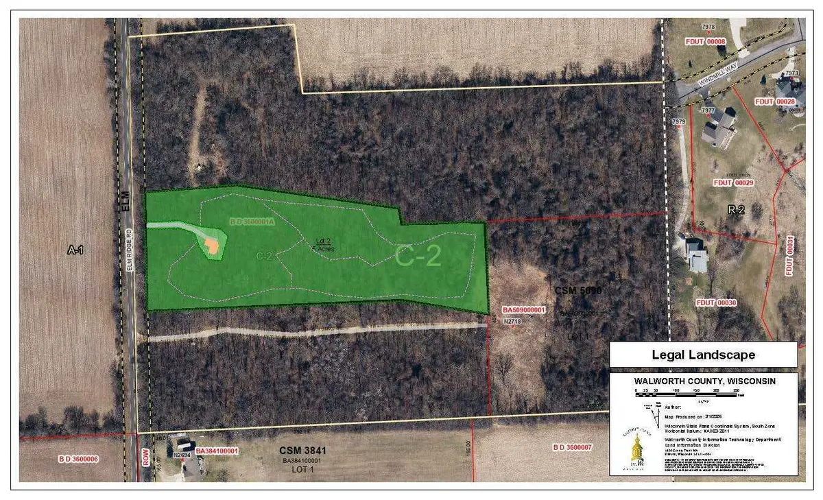 Lt2 Elm Ridge Rd, Darien, WI 53114 - #1