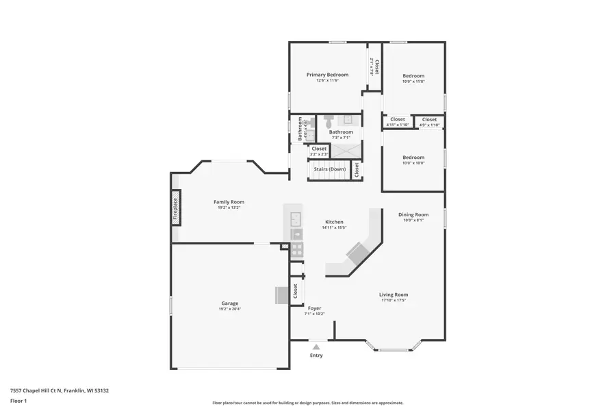 7557 Chapel Hill Ct N, Franklin, WI 53132 - #2