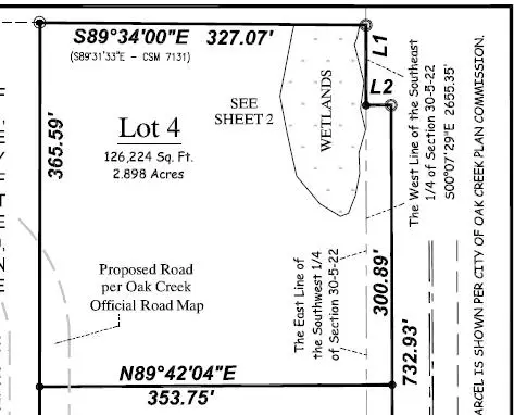 Lt4 S Judith Pl, Oak Creek, WI 53154 - #1