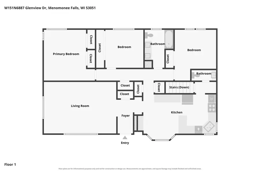 W151N6887 Glenview Dr, Menomonee Falls, WI 53051 - #2