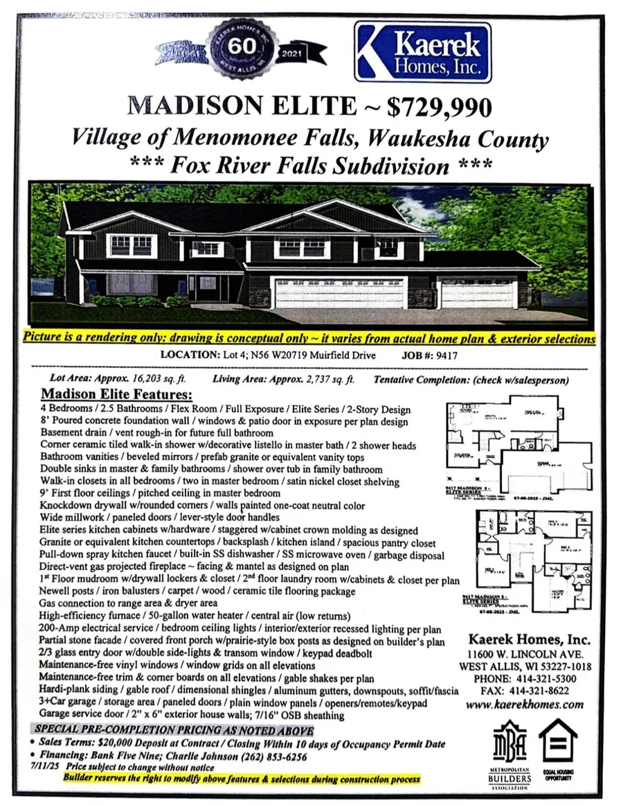 N56W20719 Muirfield Dr, Menomonee Falls, WI 53051 - #3