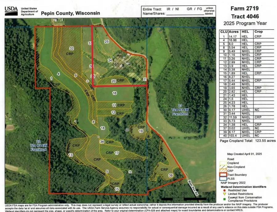 N3953-201 Bear Pen Road, Arkansaw, WI 54721 - Image #2