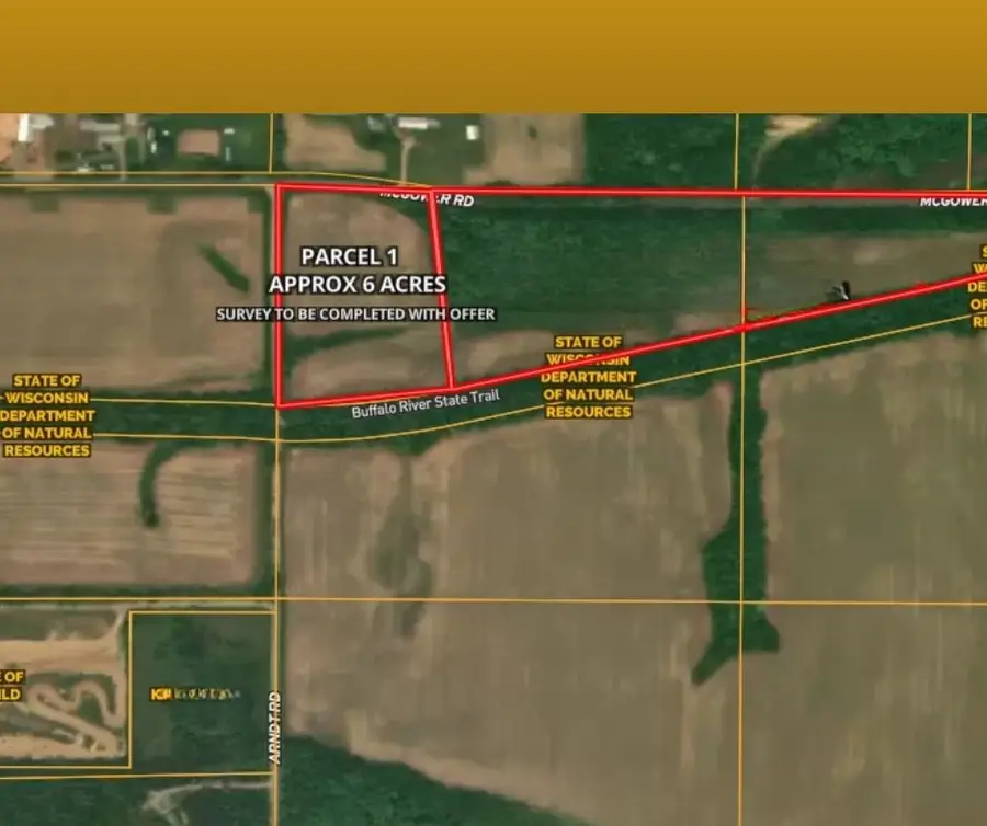 0 Mcgower Road Lot 1 6 A +/-, Fairchild, WI 54741 - #2