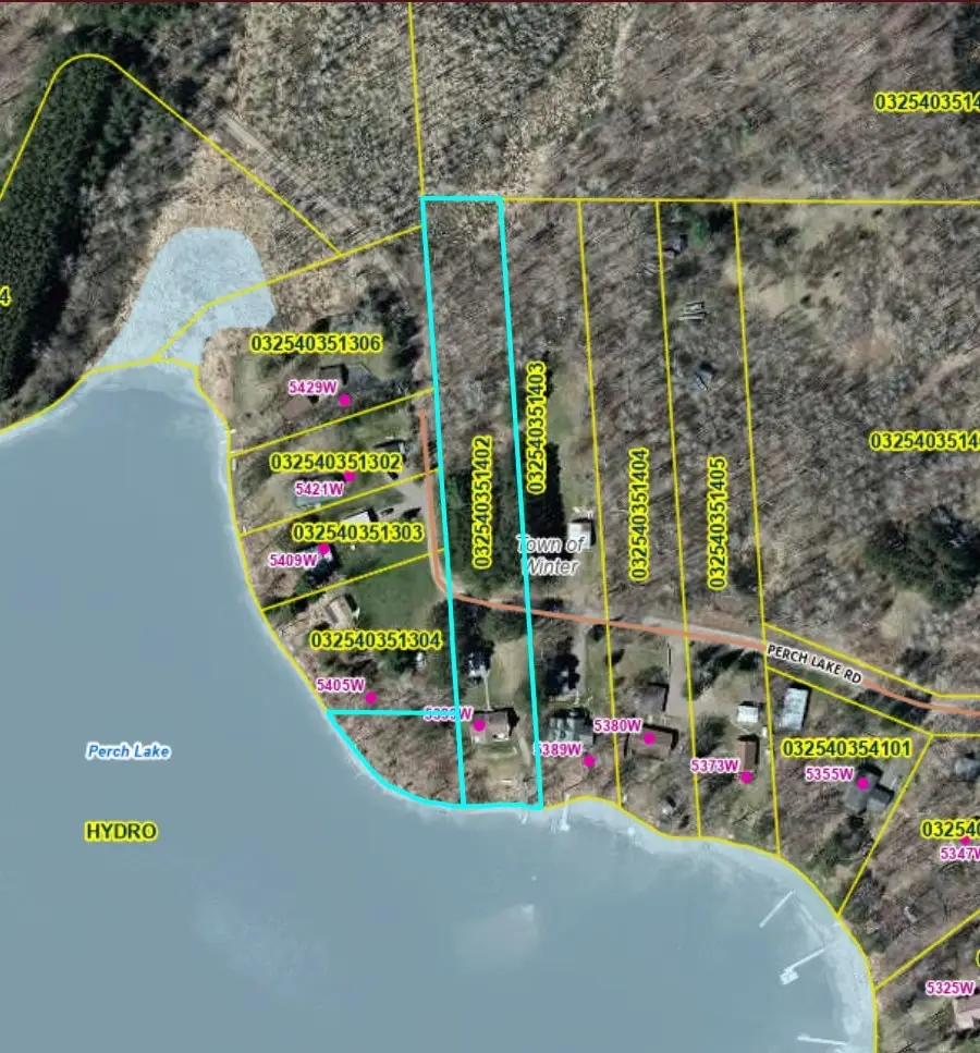 5399 W Perch Lake Road, Winter, WI 54896 - #3