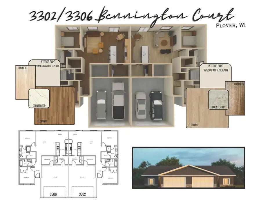 3306 BENNINGTON COURT, Plover, WI 54467 - #2