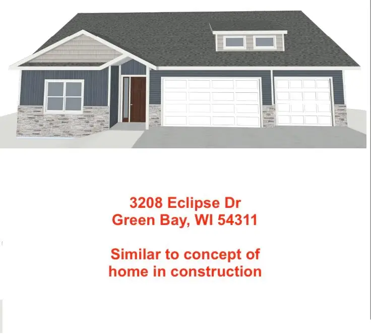 3208 Eclipse Drive, Green Bay, WI 54311 - #3