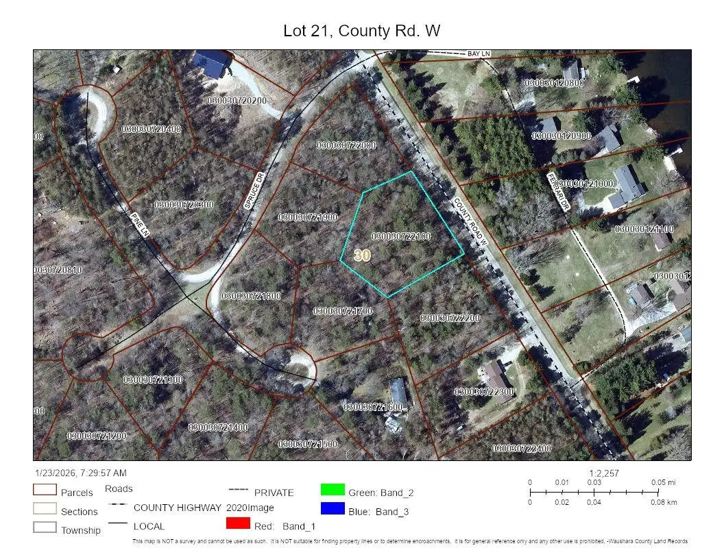 County Rd W #21, Wild Rose, WI 54984 - Image #1