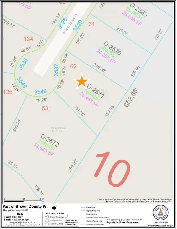 3537 Grand Teton Court #62, DE PERE, WI 54115