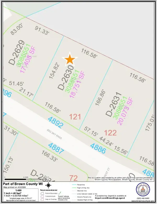 4892 Big Sky Pass #121, DE PERE, WI 54115