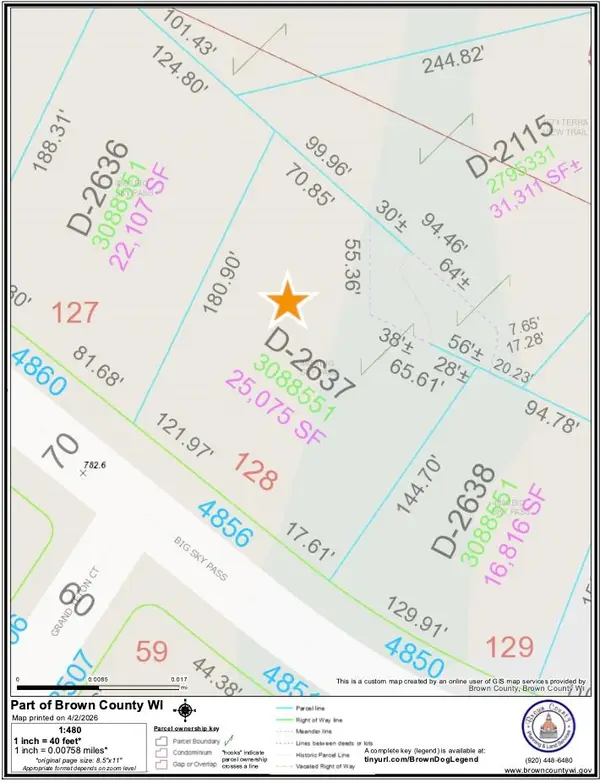 4856 Big Sky Pass #128, DE PERE, WI 54115