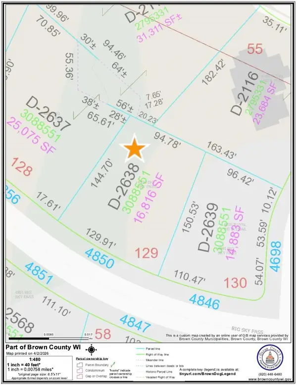 4850 Big Sky Pass #129, DE PERE, WI 54115