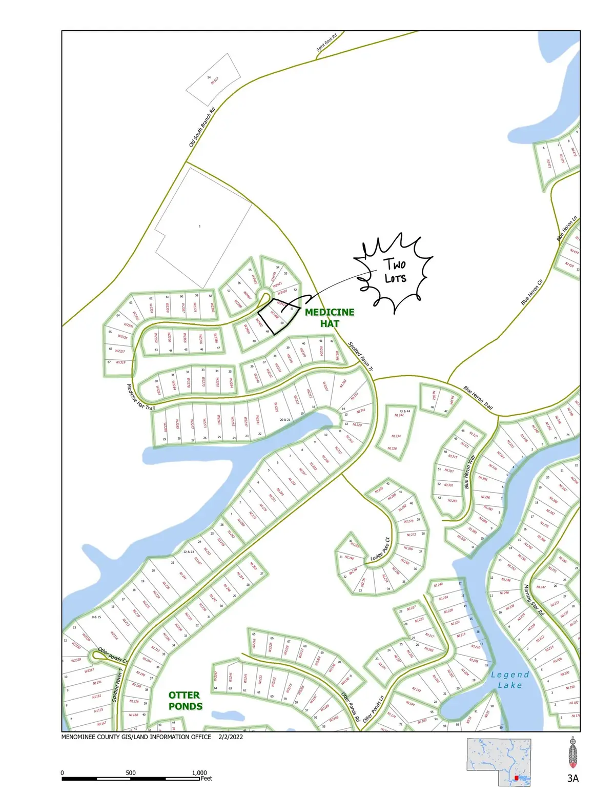 W2408 Medicine Hat Trail #50&51, Keshena, WI 54135-0000 - #1
