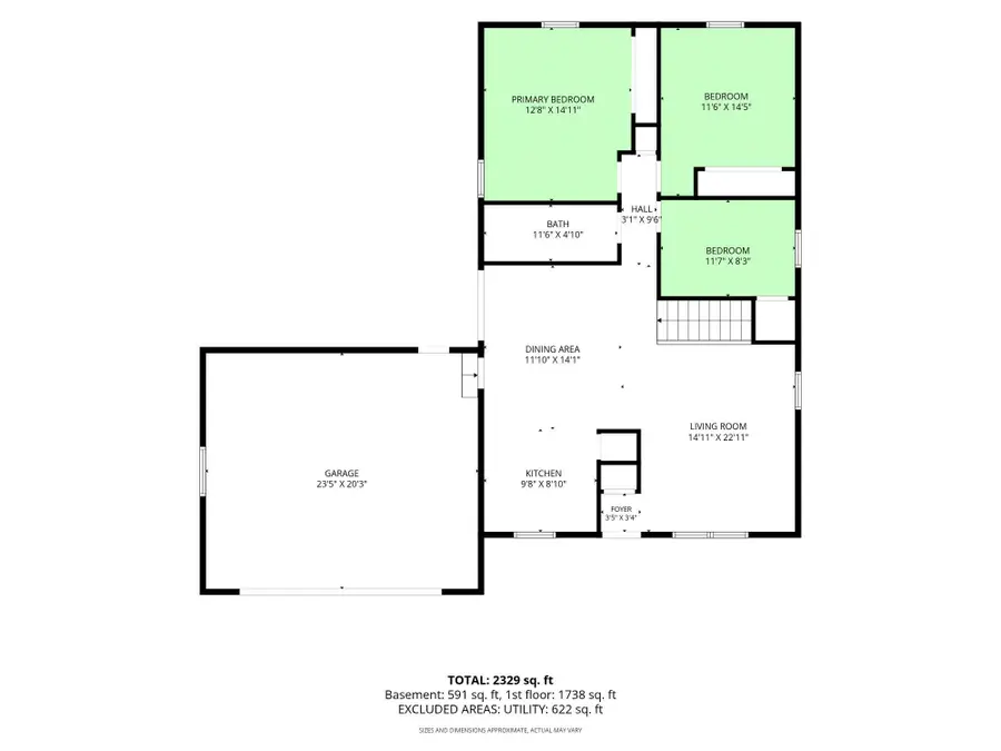 1136 Mistletoe Lane, Winneconne, WI 54986-9625 - #3