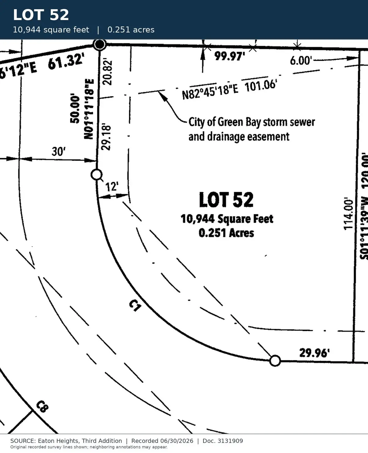 Mendota Drive #52, Green Bay, WI 54311 - #1