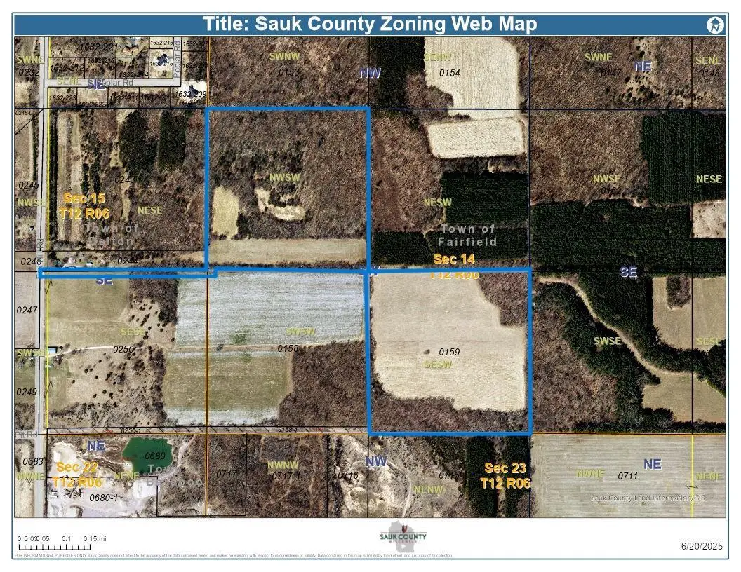 80.68 Acres Fox Hill Road, Baraboo, WI 53913 - Image #1