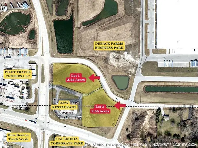 LT 1 & LT 3 Adams Road Highway K & NE Frontage Road, Caledonia, WI 53126 - Image #1