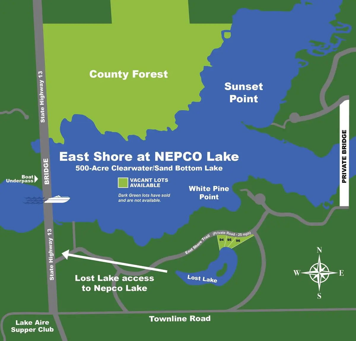 Lot 94 E Shore Trail, Wisconsin Rapids, WI 54494 - Image #1