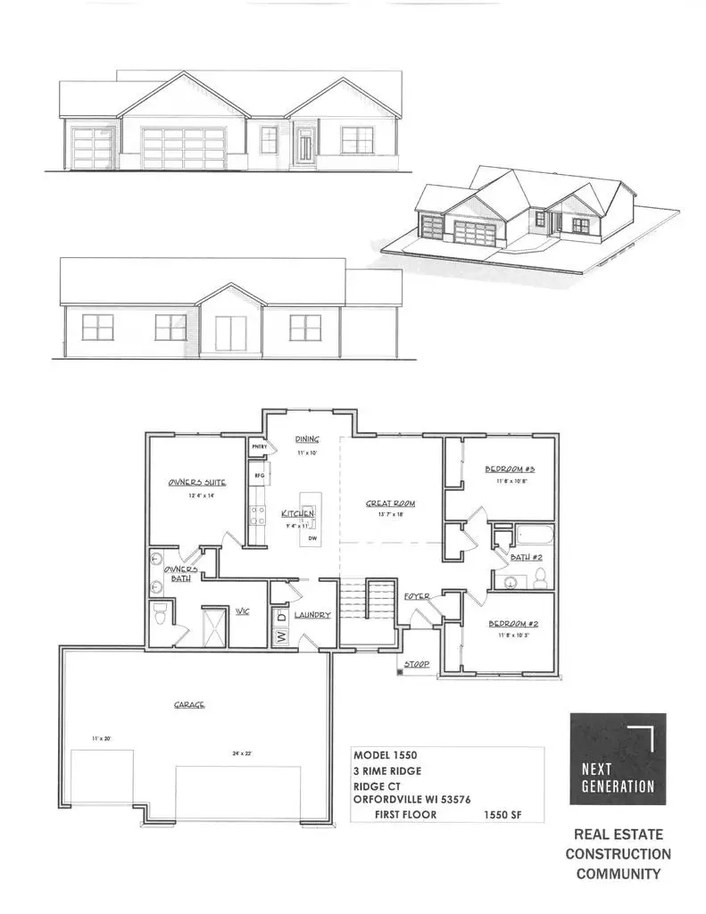 412 Ridge Court, Orfordville, WI 53576 - Image #1