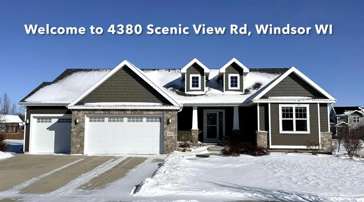 4380 Scenic View Road, Windsor, WI 53598 - #1