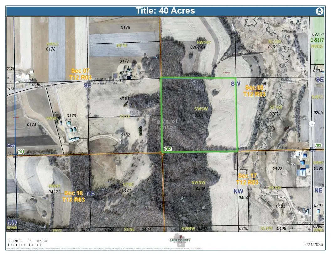 40 Acres Marshall road, Reedsburg, WI 53959 - #1