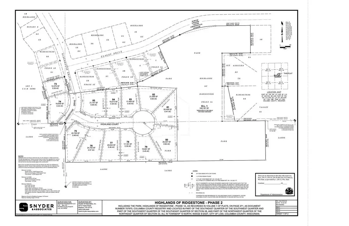 Lot 82 Highland Court, Lodi, WI 53555 - #1