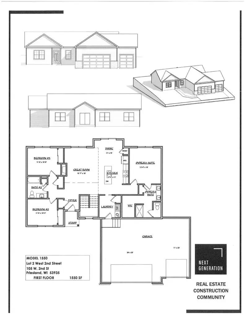 105 W 2nd Street, Friesland, WI 53935 - #2