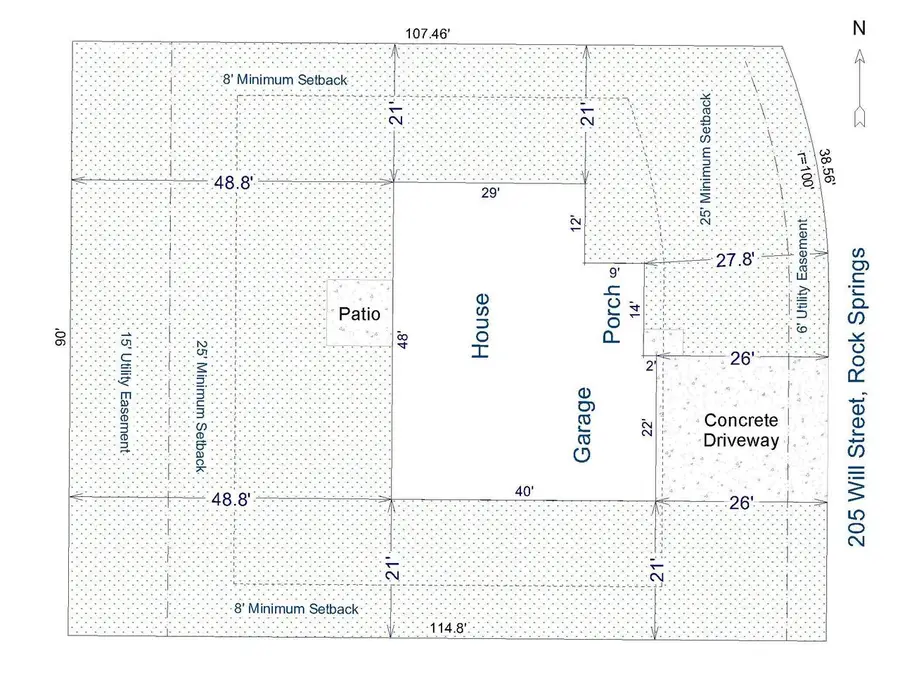 205 Will Street, Rock Springs, WI 53961 - #3